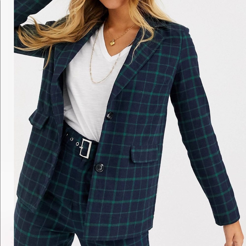 NEW‼️Plaid Blazer from ASOS